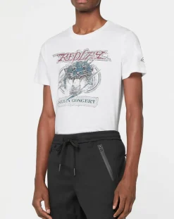 T-Shirt Tiger blanc-Replay Discount