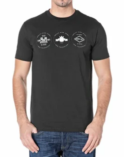 Homme Replay T-Shirts^T-Shirt Tri Logo Cent noir