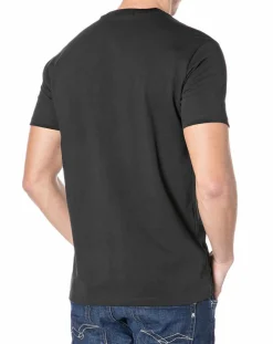 Homme Replay T-Shirts^T-Shirt Tri Logo Cent noir