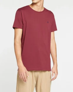 Homme Hackett London T-Shirts^T-Shirt Uni Logo rouge