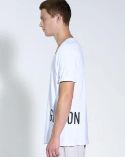 Homme Gertrude + Gaston T-Shirts^T-Shirt Vincent blanc