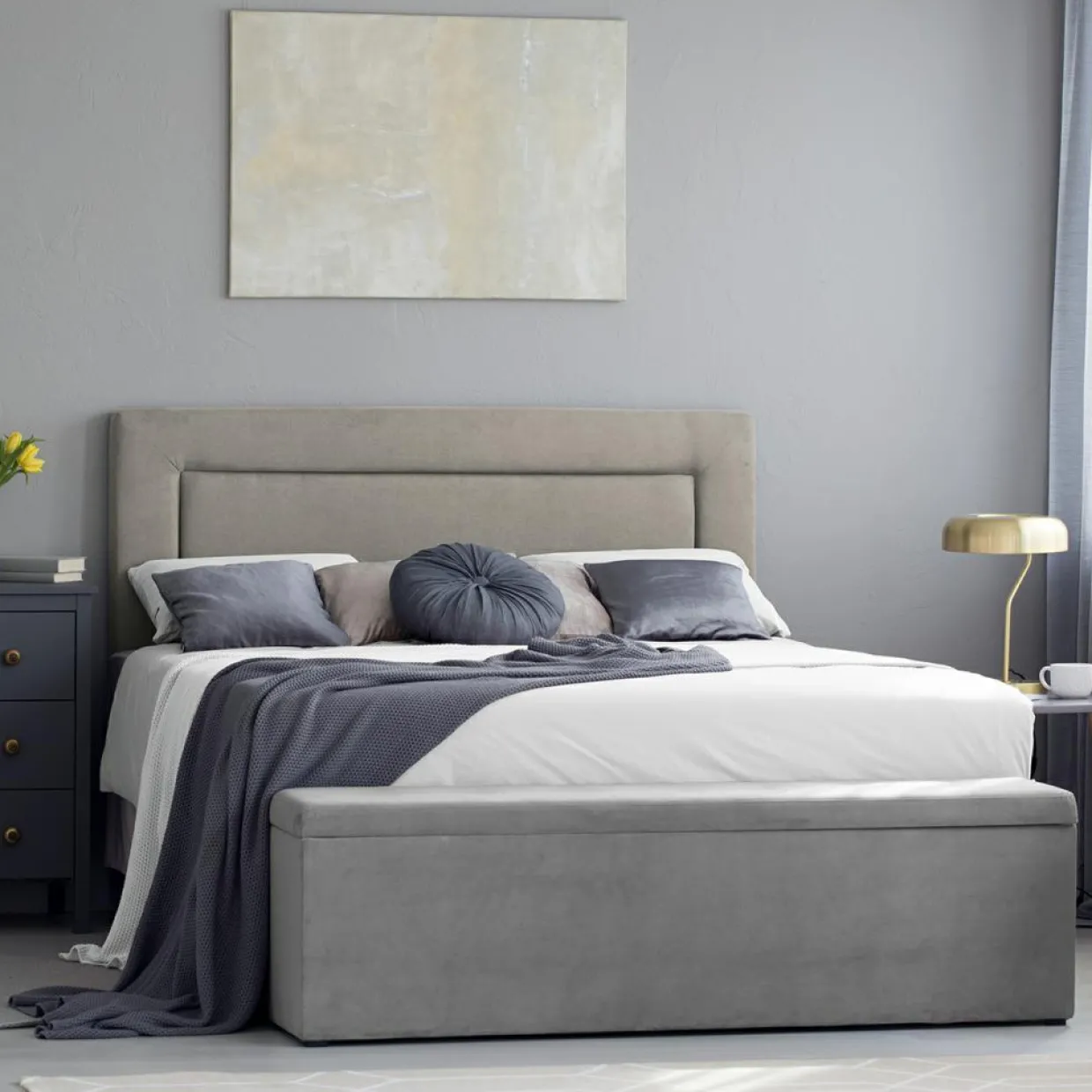 Mazzini Sofas Têtes De Lit^Tête de lit Ancona crème - 180x120 cm