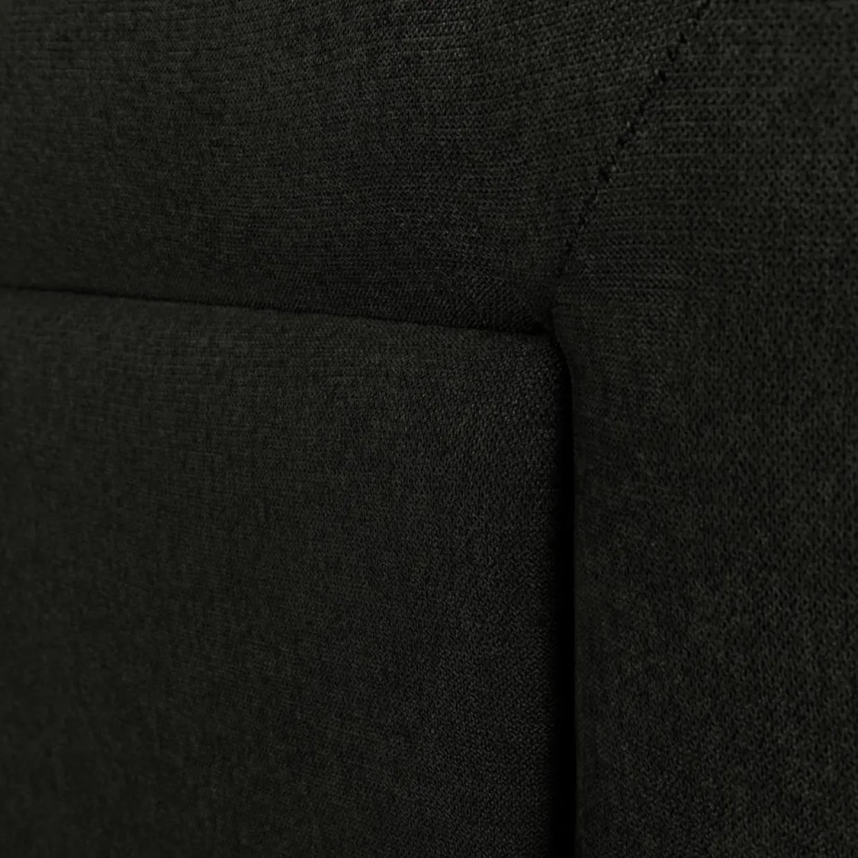 Tête de lit Ancona noire - 200x120 cm-Mazzini Sofas Online