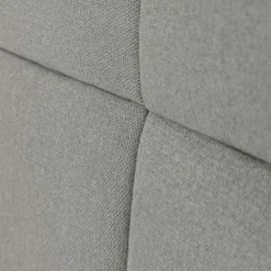 Mazzini Sofas Têtes De Lit^Tête de lit Barletta gris clair - 180x120 cm