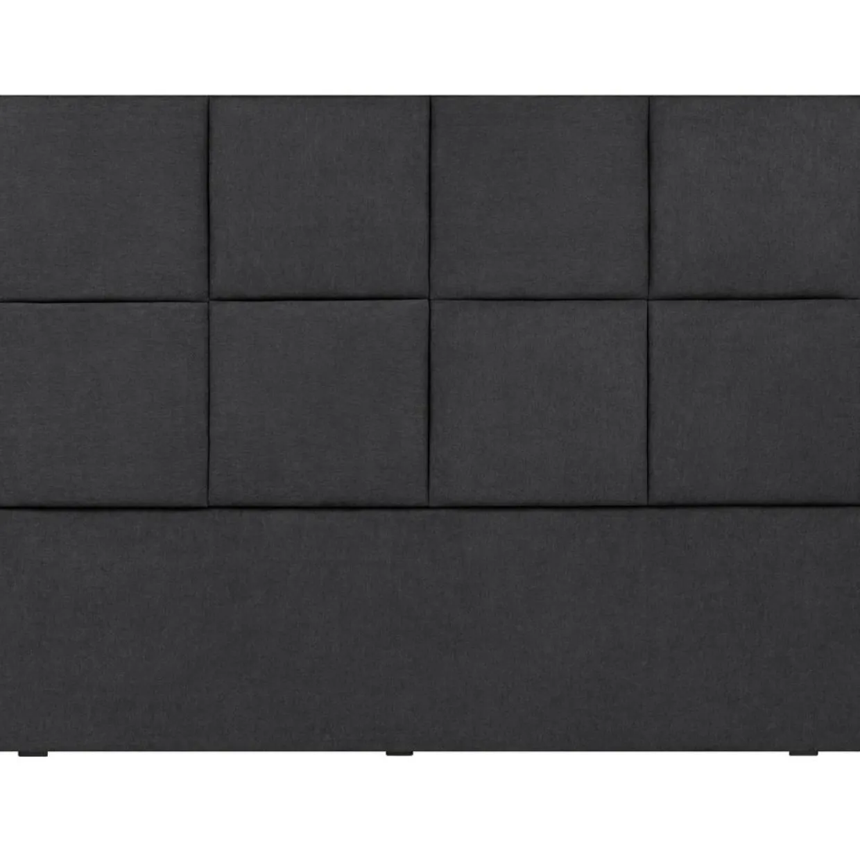 Mazzini Sofas Têtes De Lit^Tête de lit Barletta gris foncé - 160x120 cm
