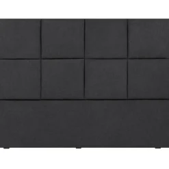 Mazzini Sofas Têtes De Lit^Tête de lit Barletta gris foncé - 140x120 cm