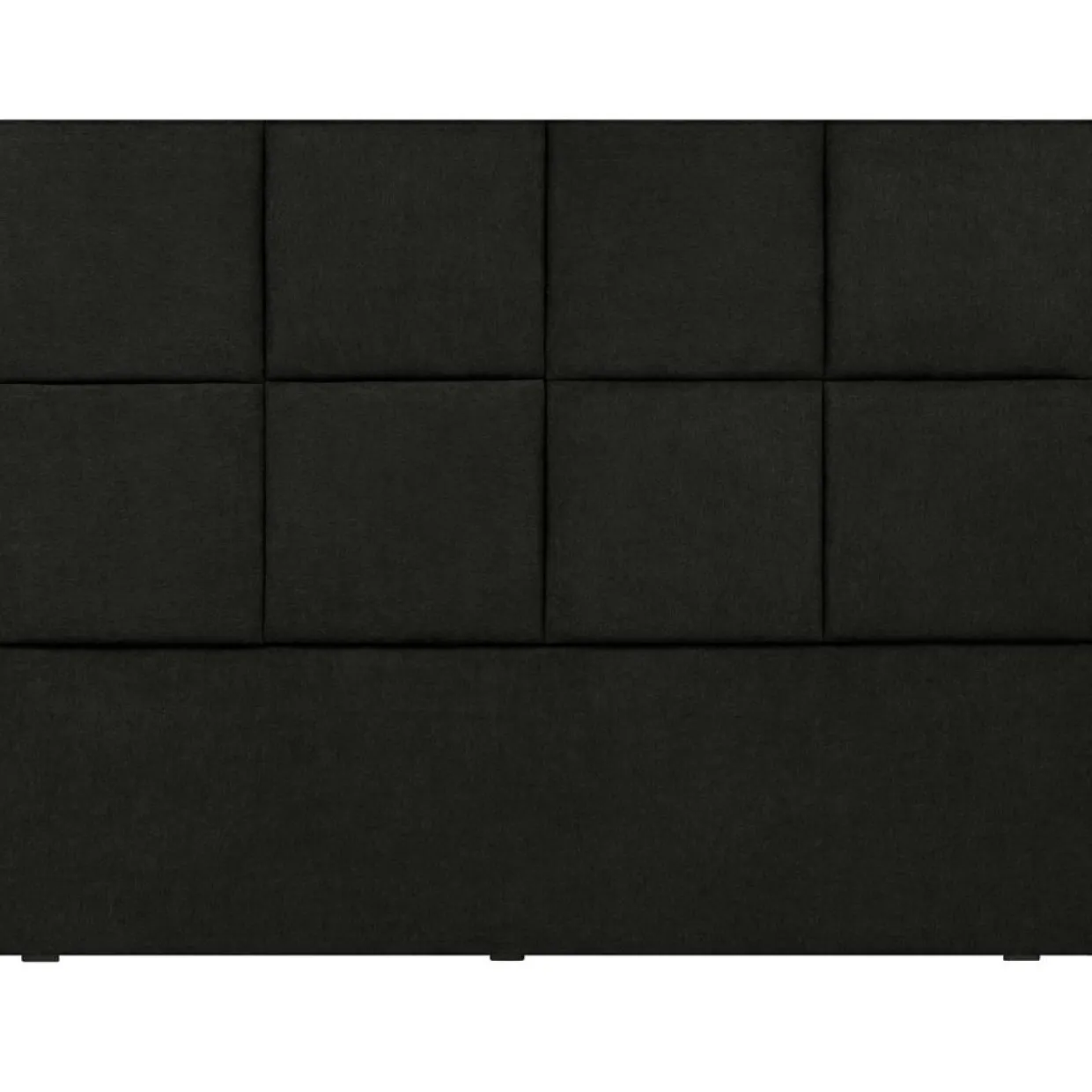 Mazzini Sofas Têtes De Lit^Tête de lit Barletta noire - 200x120 cm