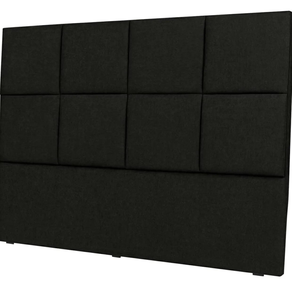 Mazzini Sofas Têtes De Lit^Tête de lit Barletta noire - 180x120 cm
