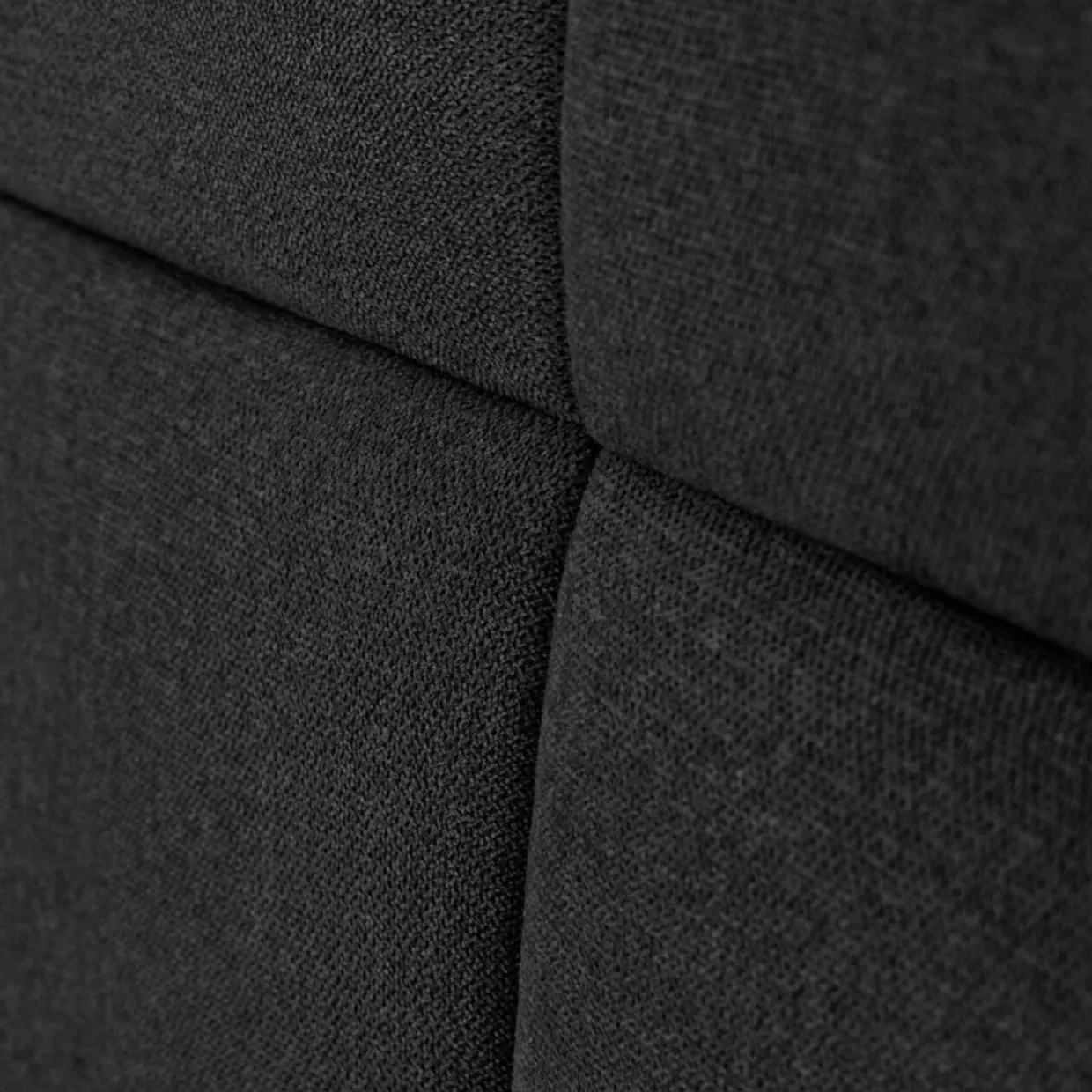 Mazzini Sofas Têtes De Lit^Tête de lit Barletta noire - 180x120 cm