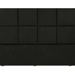 Mazzini Sofas Têtes De Lit^Tête de lit Barletta noire - 140x120 cm