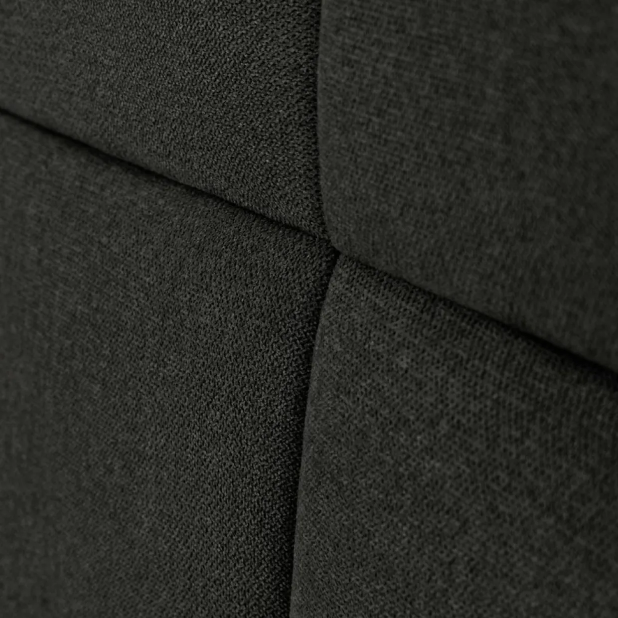Mazzini Sofas Têtes De Lit^Tête de lit Barletta noire - 140x120 cm
