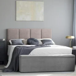 Mazzini Sofas Têtes De Lit^Tête de lit Barletta rose clair - 140x120 cm