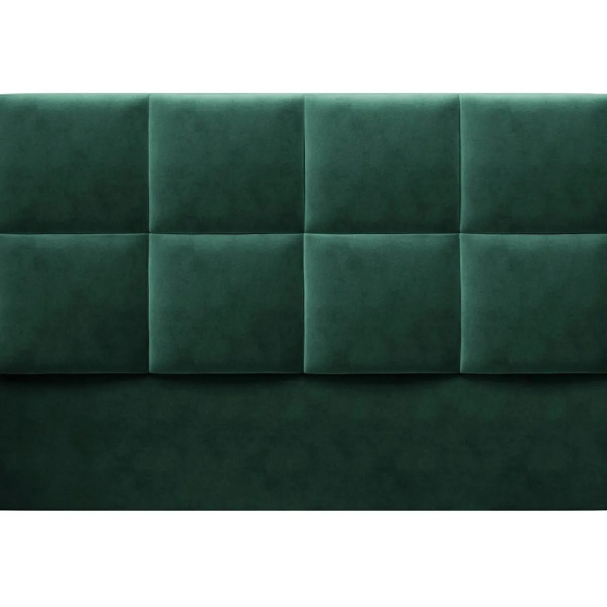 Mazzini Sofas Têtes De Lit^Tête de lit en Velours Begonia vert bouteille - 160 cm