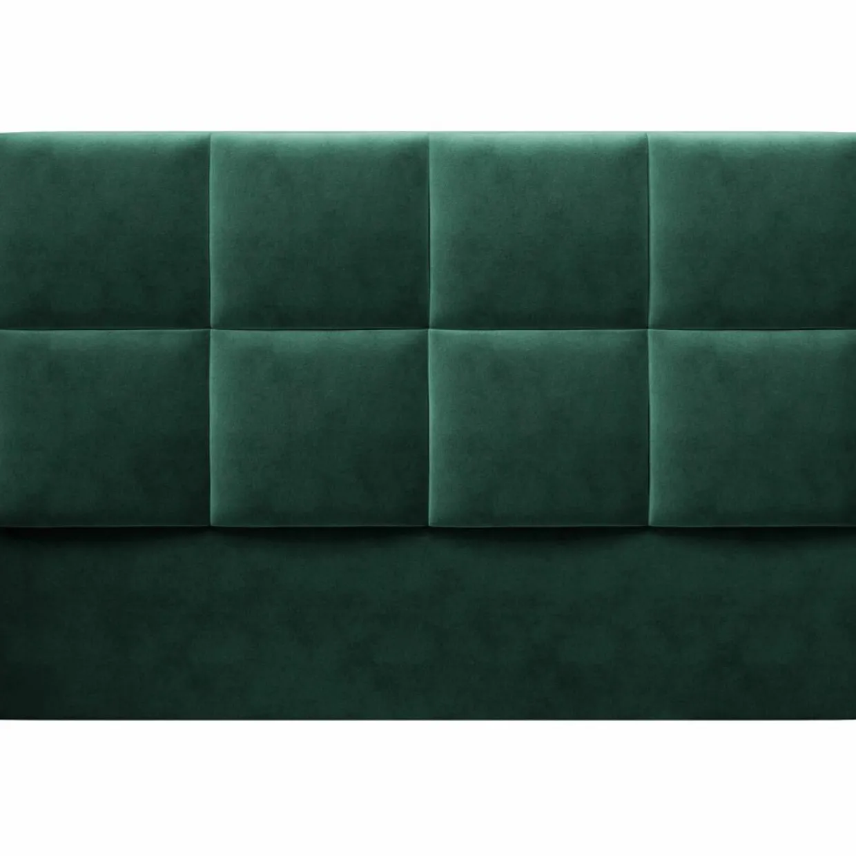 Mazzini Sofas Têtes De Lit^Tête de lit en Velours Begonia vert bouteille - 180 cm