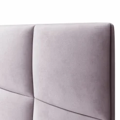 Mazzini Sofas Têtes De Lit^Tête de Lit en Velours Begonia lavande - 140x120 cm