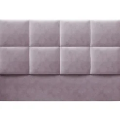 Mazzini Sofas Têtes De Lit^Tête de lit en Velours Begonia lavande - 200x120 cm