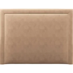 Tête De Lit En Velours Primevere beige - 160x120 cm-Mazzini Sofas Discount