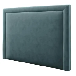 Mazzini Sofas Têtes De Lit^Tête de Lit en Velours Primevere pétrole - 180x120 cm