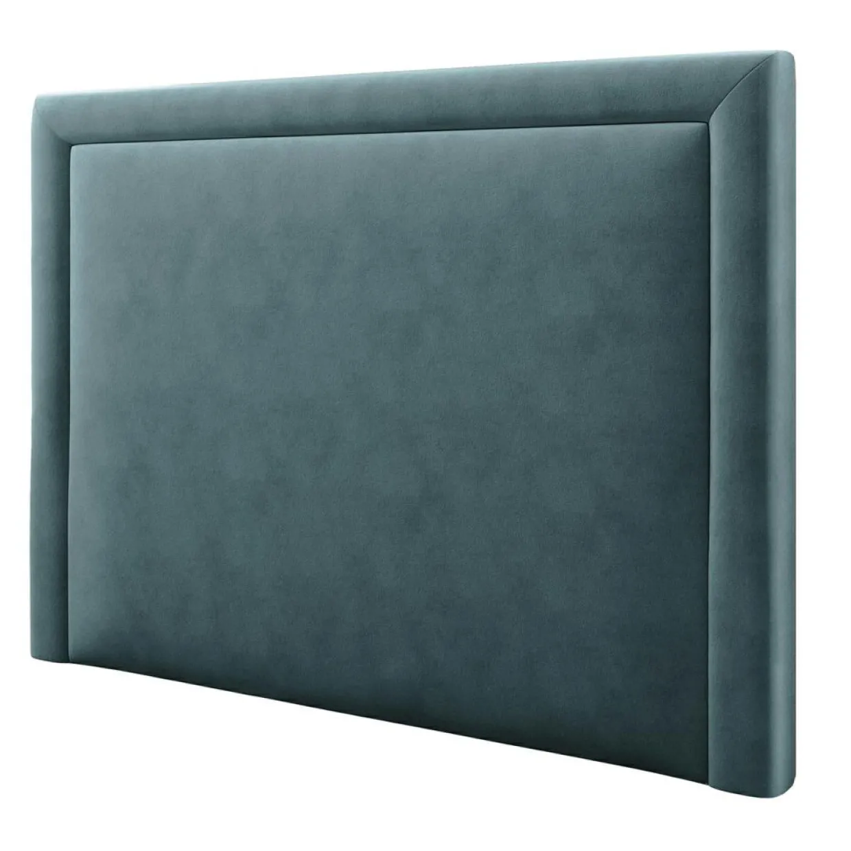 Mazzini Sofas Têtes De Lit^Tête de Lit en Velours Primevere pétrole - 180x120 cm