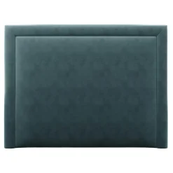 Tête de Lit en Velours Primevere pétrole - 160x120 cm-Mazzini Sofas Outlet