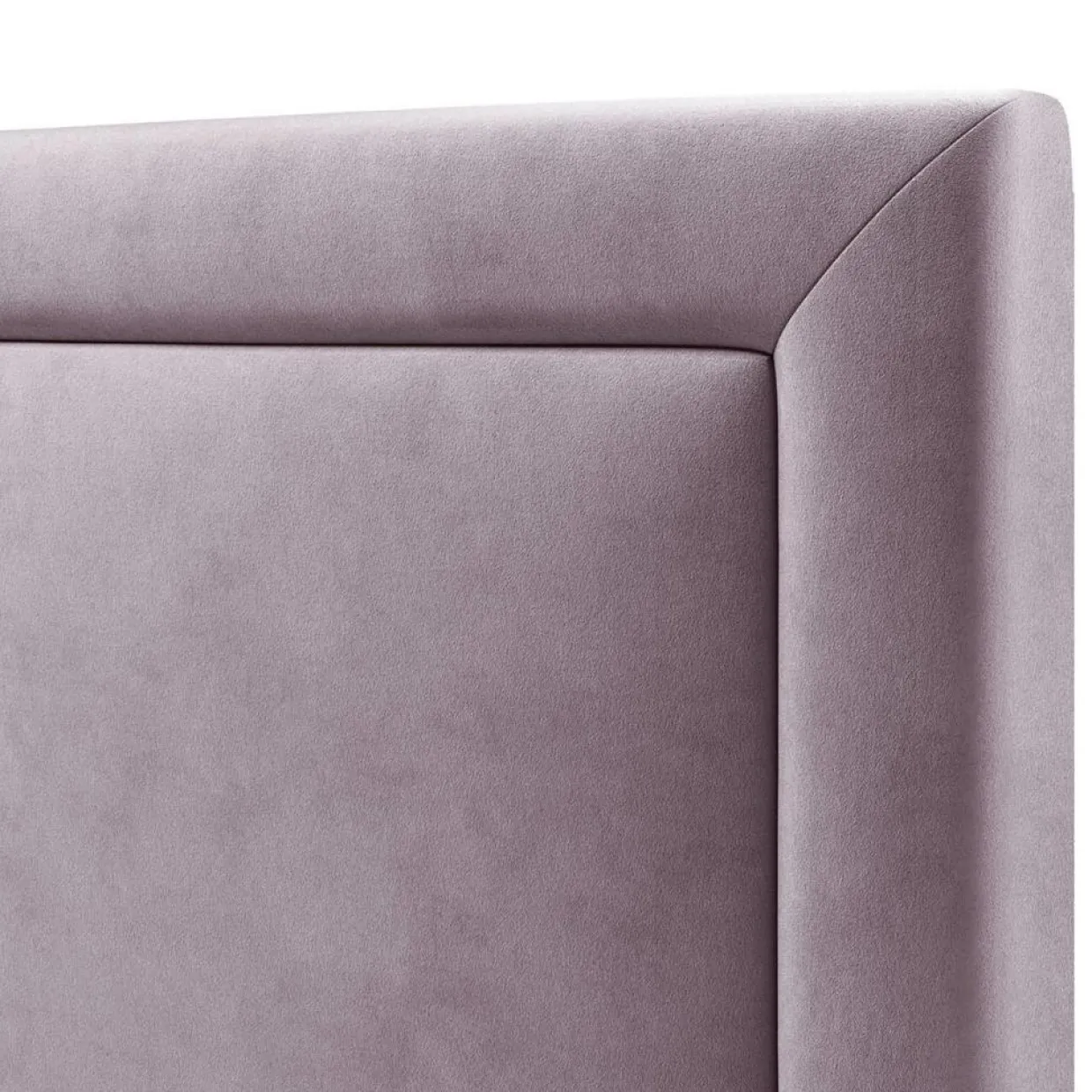 Tête de lit en velours Primevère lavande - 200x120 cm-Mazzini Sofas New