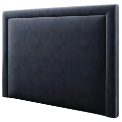 Mazzini Sofas Têtes De Lit^Tête de lit en Velours Primevere bleu foncé - 180x120 cm