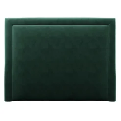 Mazzini Sofas Têtes De Lit^Tête de Lit en Velours Primevere vert bouteille - 160x120 cm