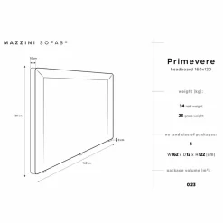 Mazzini Sofas Têtes De Lit^Tête de Lit en Velours Primevere vert bouteille - 160x120 cm
