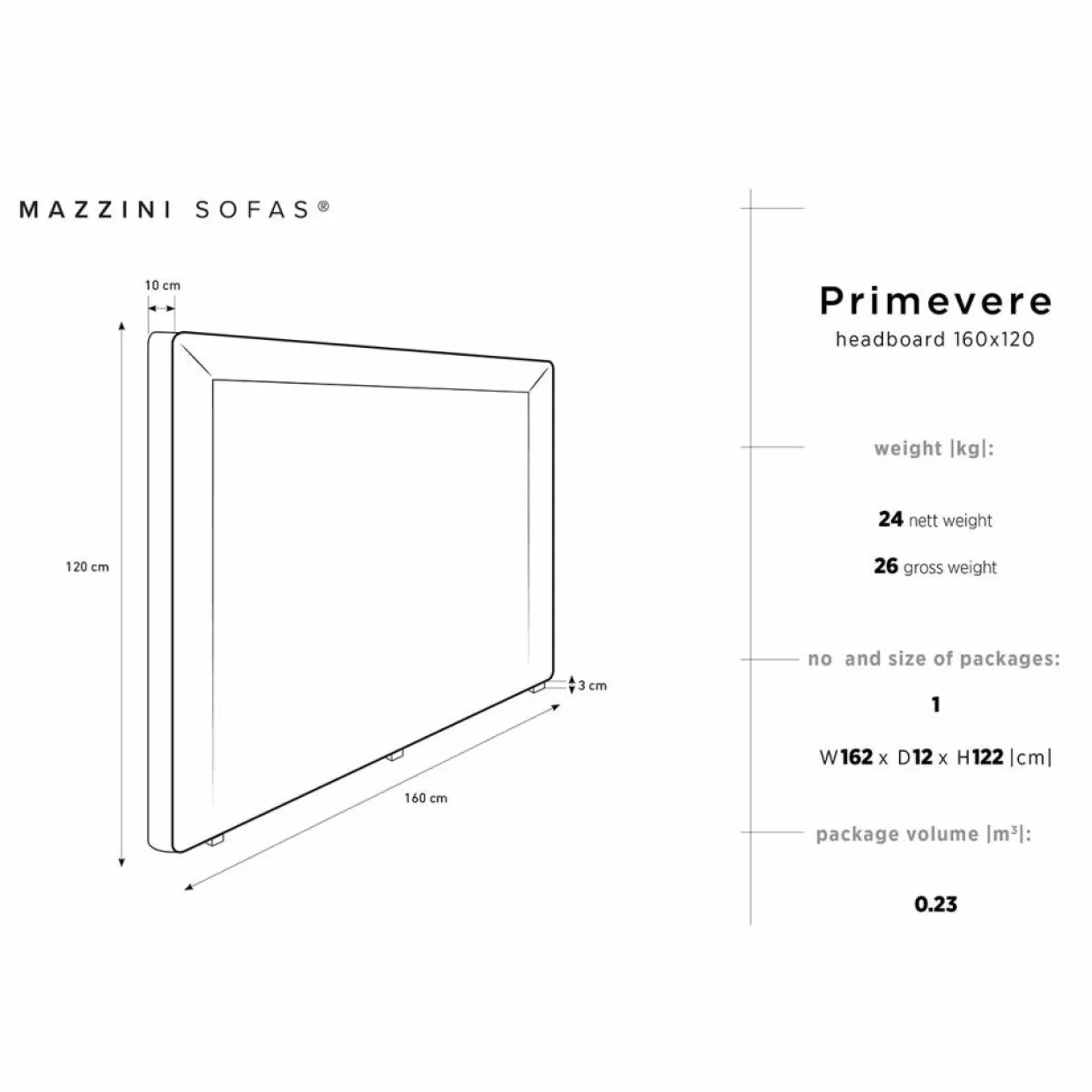 Mazzini Sofas Têtes De Lit^Tête de Lit en Velours Primevere vert bouteille - 160x120 cm