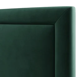 Mazzini Sofas Têtes De Lit^Tête de Lit en Velours Primevere vert bouteille - 180x120 cm
