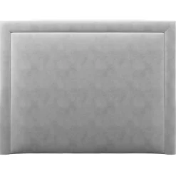 Mazzini Sofas Têtes De Lit^Tête de lit en Velours Primevere gris clair - 180x120 cm