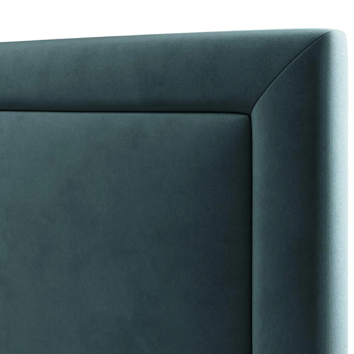 Tête de Lit en Velours Primevère pétrole - 200x120 cm-Mazzini Sofas Clearance