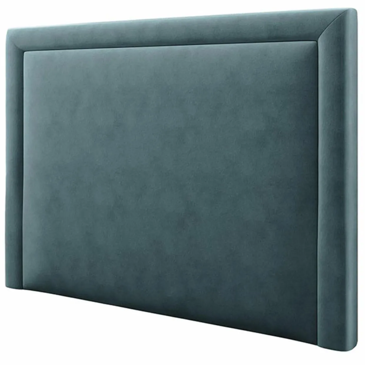 Tête de Lit en Velours Primevère pétrole - 200x120 cm-Mazzini Sofas Clearance