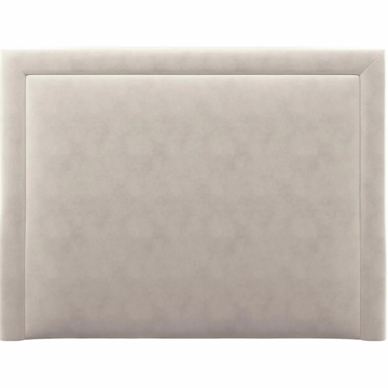 Tête de lit en Velours Primevere beige clair - 180x120 cm-Mazzini Sofas Clearance