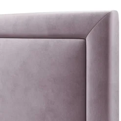 Tête de lit en Velours Primevere lavande - 160x34x47 cm-Mazzini Sofas New