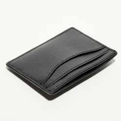 Femme Marc Jacobs Porte-Monnaie Et Portefeuilles^Étui pour cartes Snapshot DTM en Cuir noir - 10x7 cm