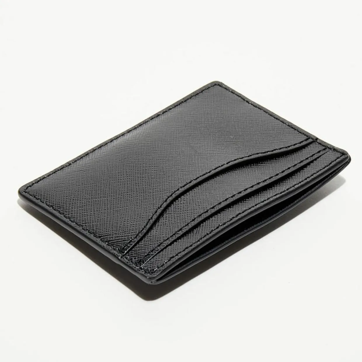 Femme Marc Jacobs Porte-Monnaie Et Portefeuilles^Étui pour cartes Snapshot DTM en Cuir noir - 10x7 cm