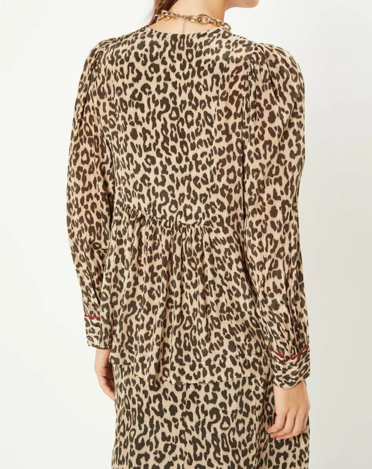 Femme Stella Forest Tops Et Blouses^Tunique col V Léo marron