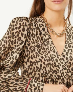Femme Stella Forest Tops Et Blouses^Tunique col V Léo marron