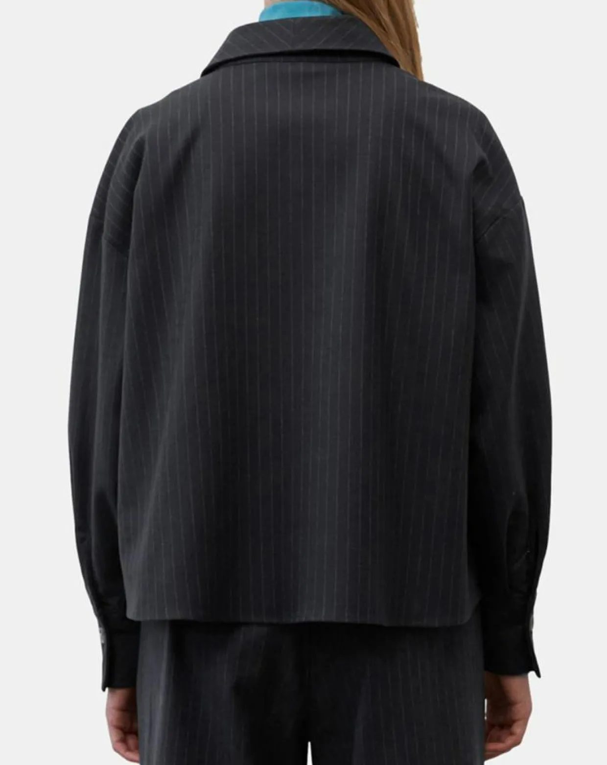 Femme Marc O'Polo Vestes, Blousons^Veste à rayures noire