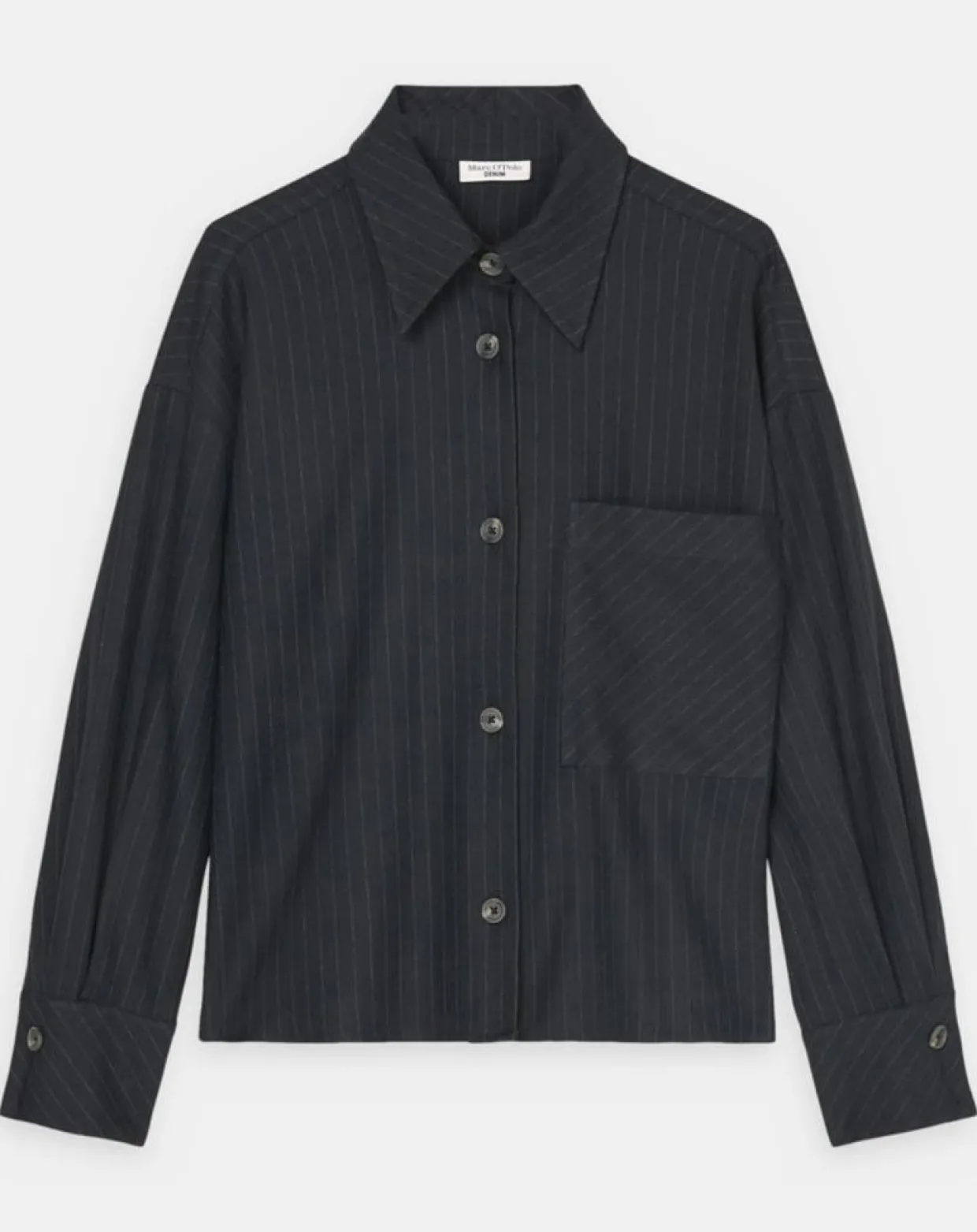Femme Marc O'Polo Vestes, Blousons^Veste à rayures noire