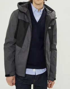 Homme Jack & Jones Manteaux^Veste à capuche Jwhbest asphalt
