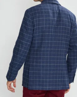 Homme Hackett London Vestes, Blousons^Veste à carreaux bleu moyen