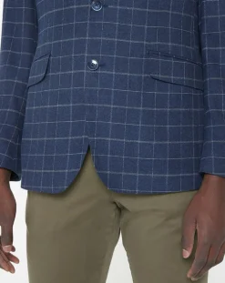 Homme Hackett London Vestes, Blousons^Veste à carreaux bleu moyen
