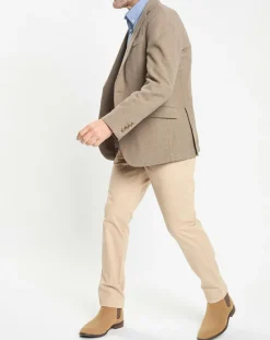 Veste à imprimé Prince de Galles beige foncé-Hackett London Hot