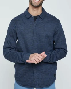 Homme Dockers Vestes, Blousons^Veste 360 Knit bleue