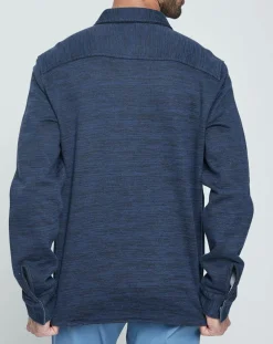 Homme Dockers Vestes, Blousons^Veste 360 Knit bleue