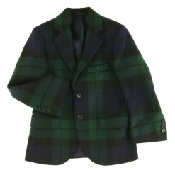 Veste 100% Laine vert/bleu-Hackett London New