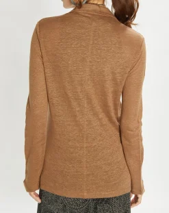 Veste 100% Lin Essential écorce-Lauren Vidal Best