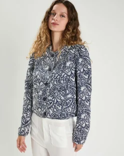 Veste Anais bleue-The Korner Hot